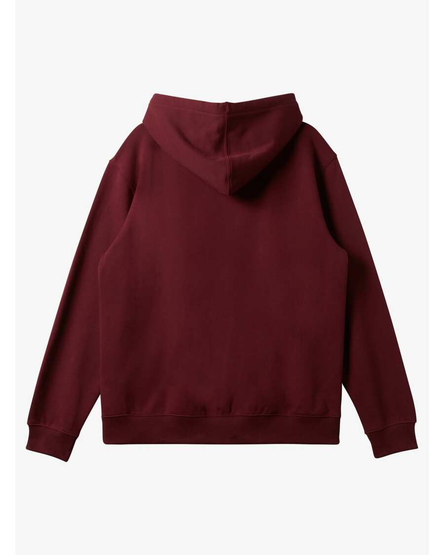 Quiksilver Dna Zip Mikina S Kapucí - Víno