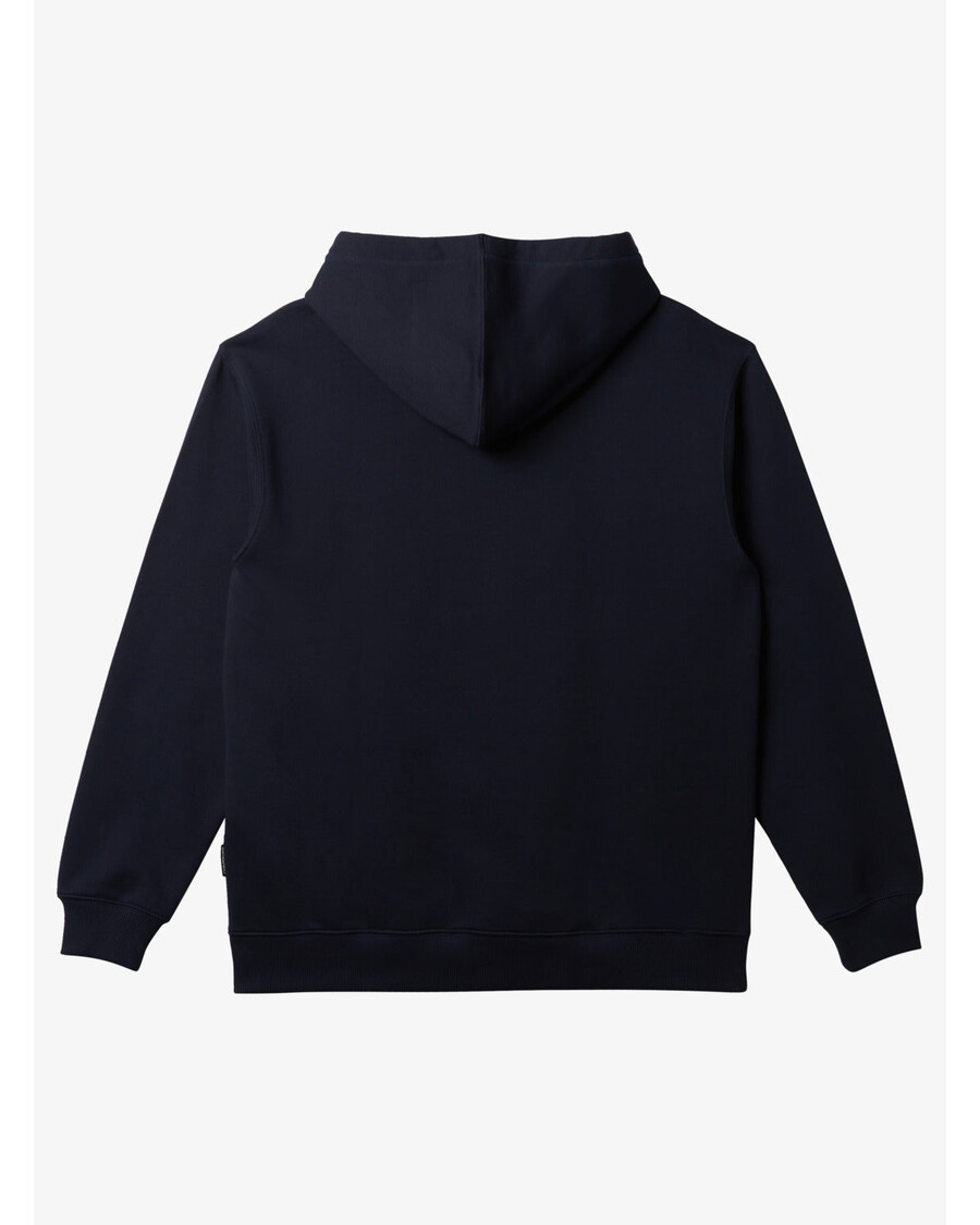Mikina S Kapucí Quiksilver Dna Bubble Logo - Dark Navy