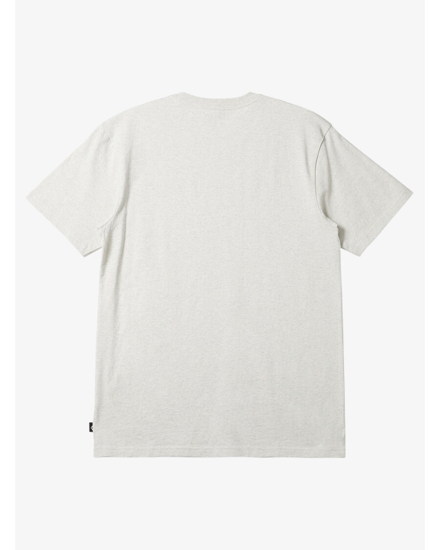 Tricou Quik Silver Bubble Logo Dna - Snow Heather