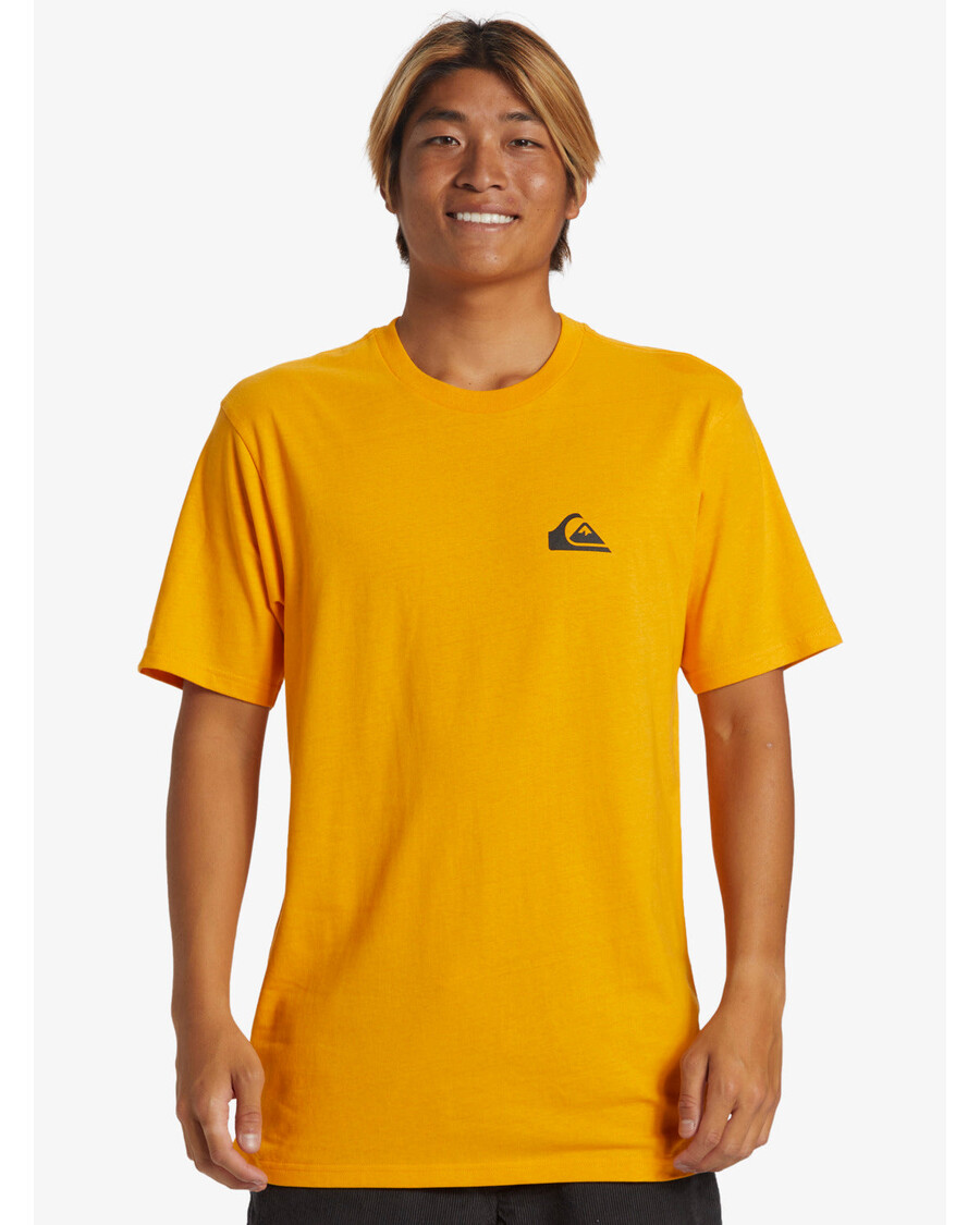 Quiksilver Comp Logo DNA Majica - Blistavo žuta