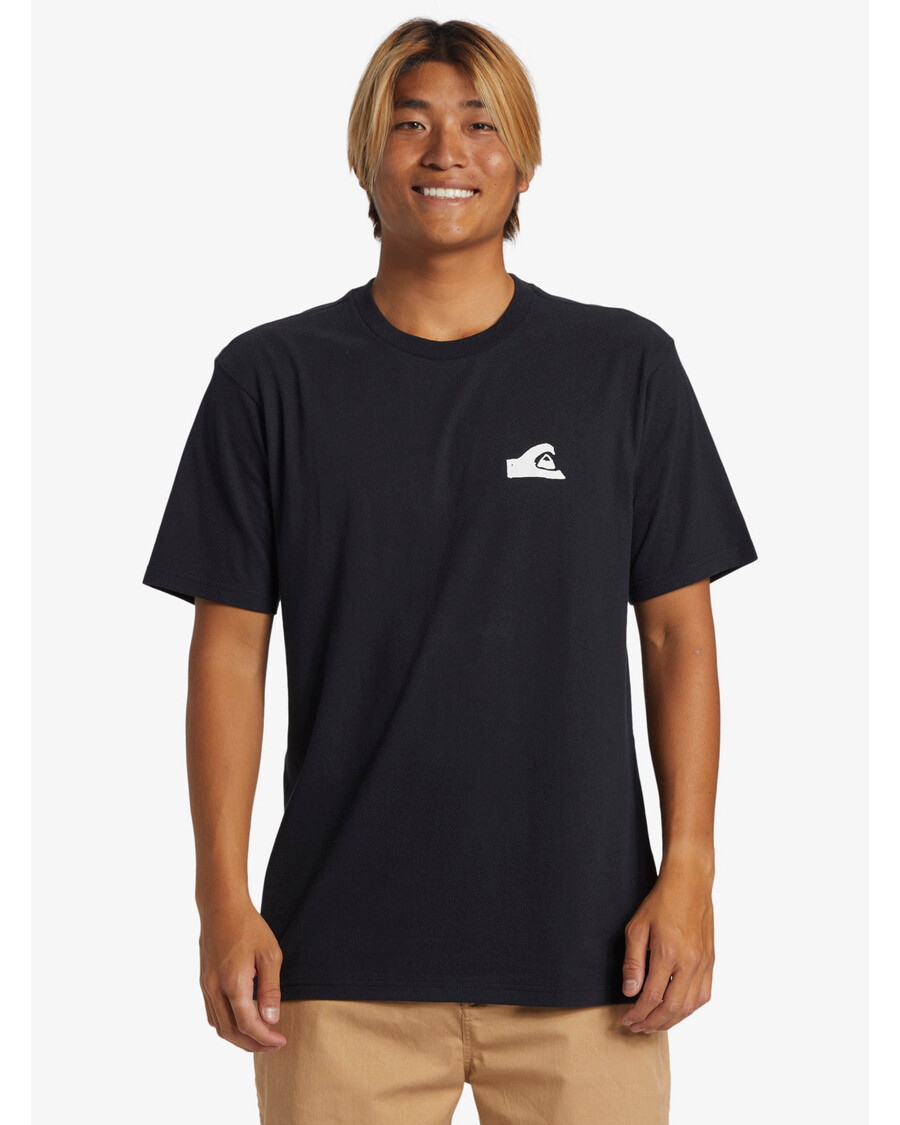 Quiksilver Mikey Logo DNA Majica - Crna