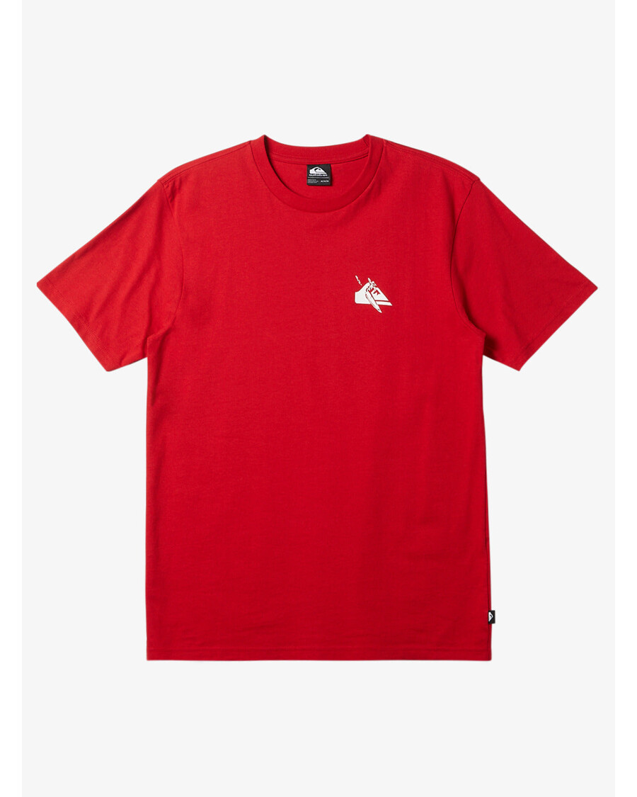 Quik Silver Petroglyph Logo DNA T-Shirt - Salsa