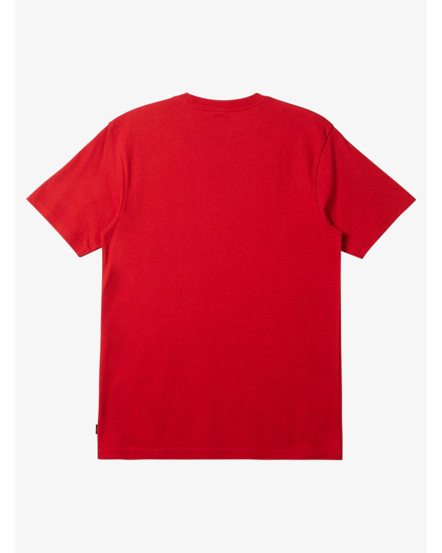 Quik Silver Petroglyph Logo DNA T-Shirt - Salsa