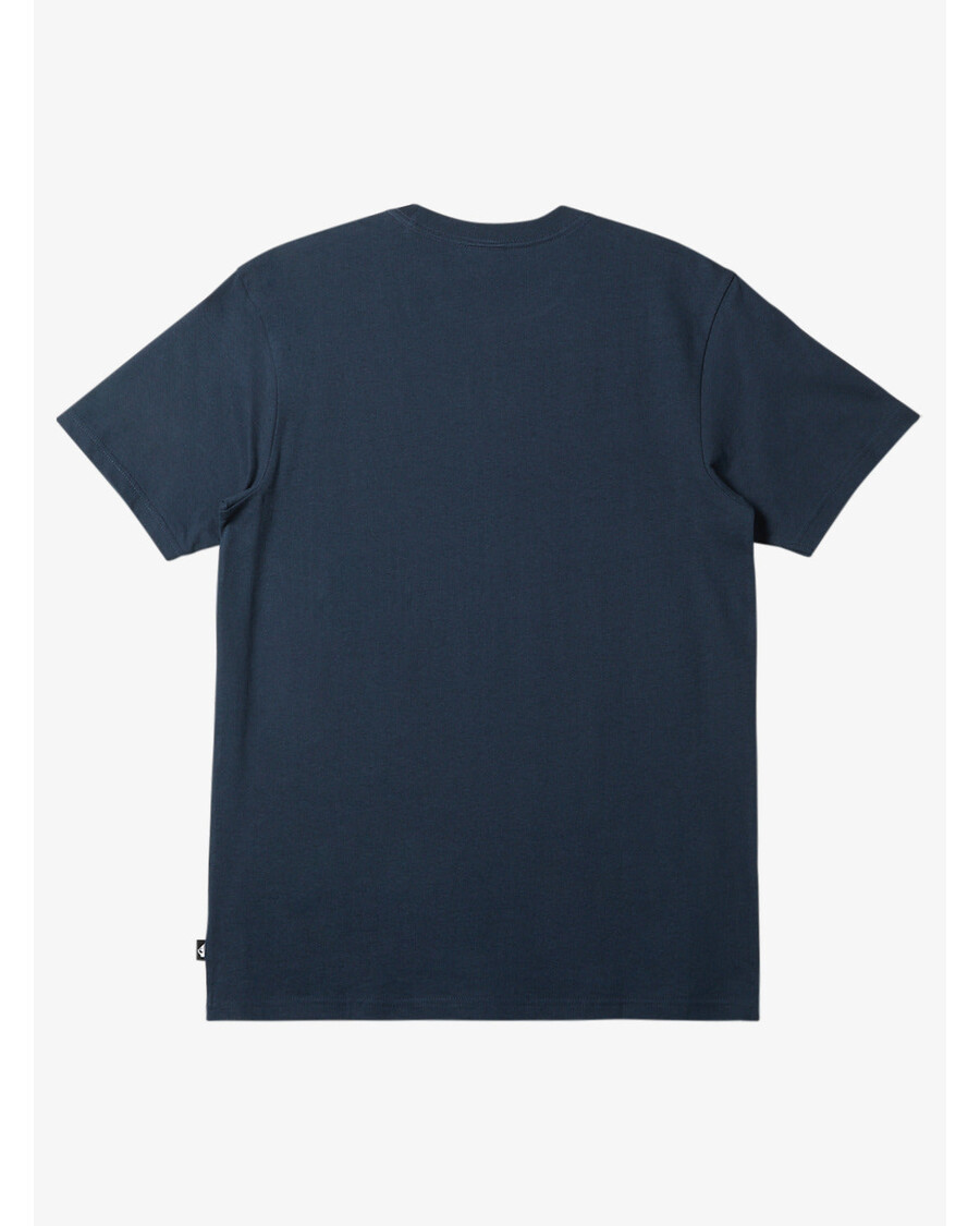 Quik Silver Rushed Logo Dna Tričko - Dark Navy