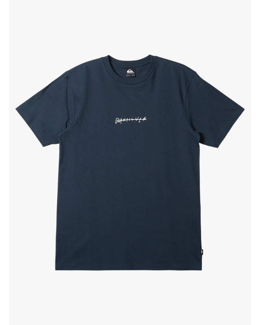 Quik Silver Rushed Logo Dna Majica - Tamnoplava