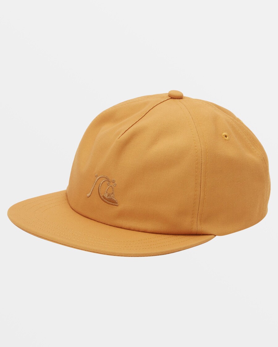 Quik Silver DNA Bubble Snapback Hat - Mustard