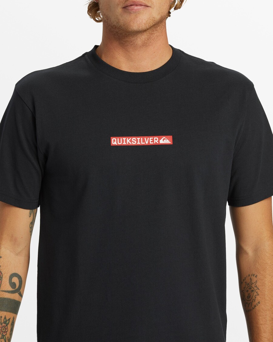 クイックシルバークリッカーロゴDNA Tシャツ -