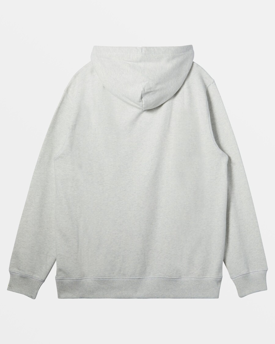 Quik Silver DNA Omni Logo Hoodie - White Marble Heather