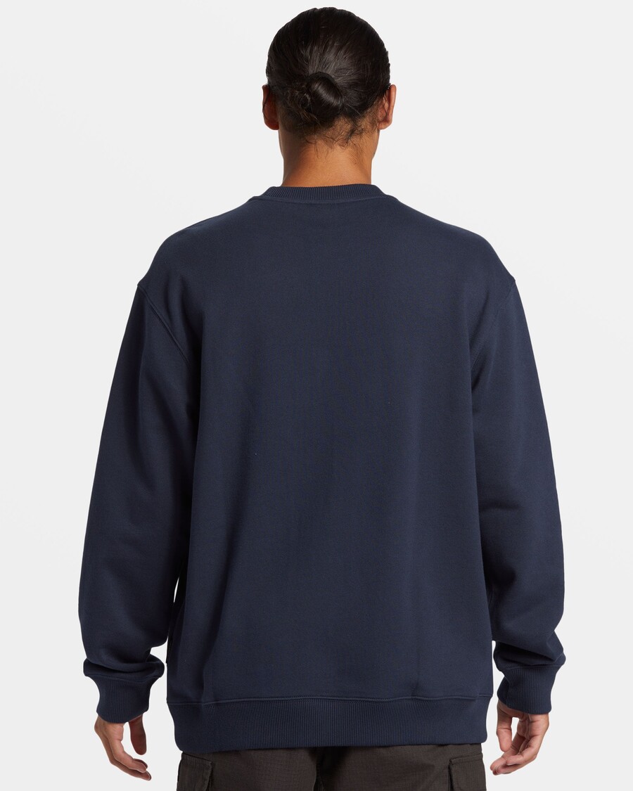 Mikina Quiksilver Dna Petroglyph Crewneck - Dark Navy
