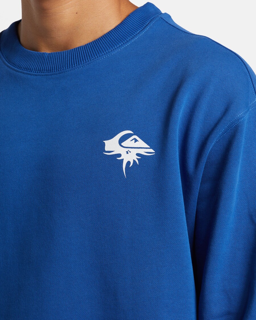 Quiksilver Dna Thorn Logo Crewneck Collegepaita - Monacon Sininen