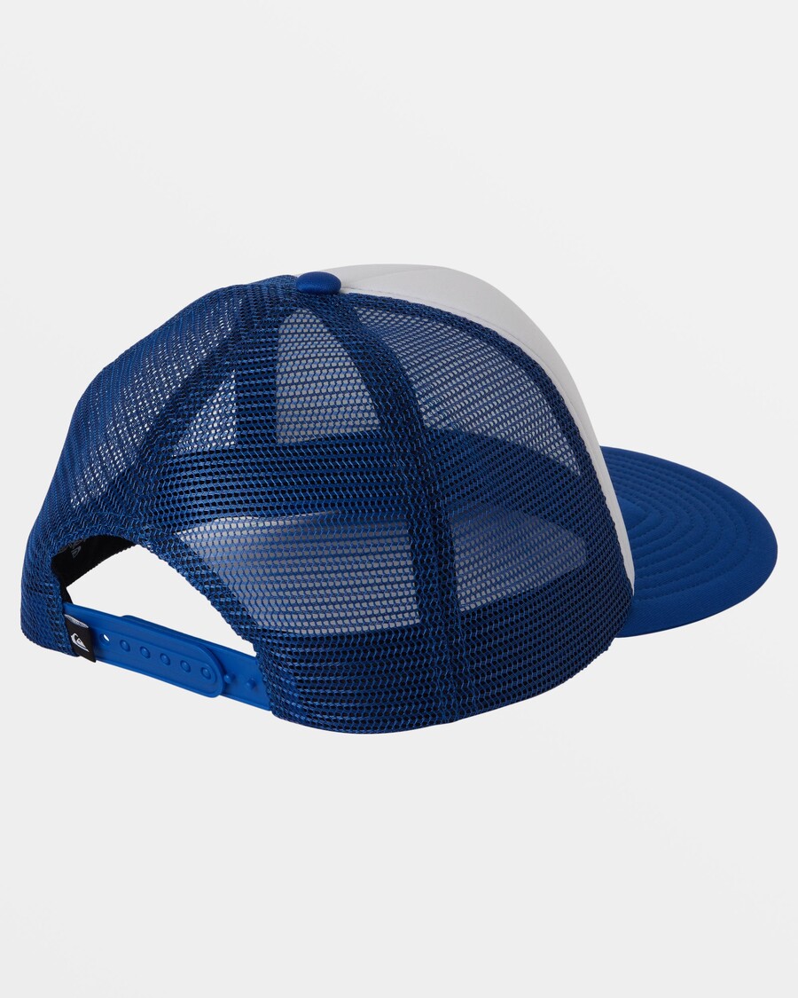 Quik Silver DNA Impaired Trucker Hat - Monaco Blue