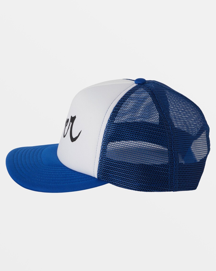 Quik Silver DNA Impaired Trucker Hat - Monaco Blue