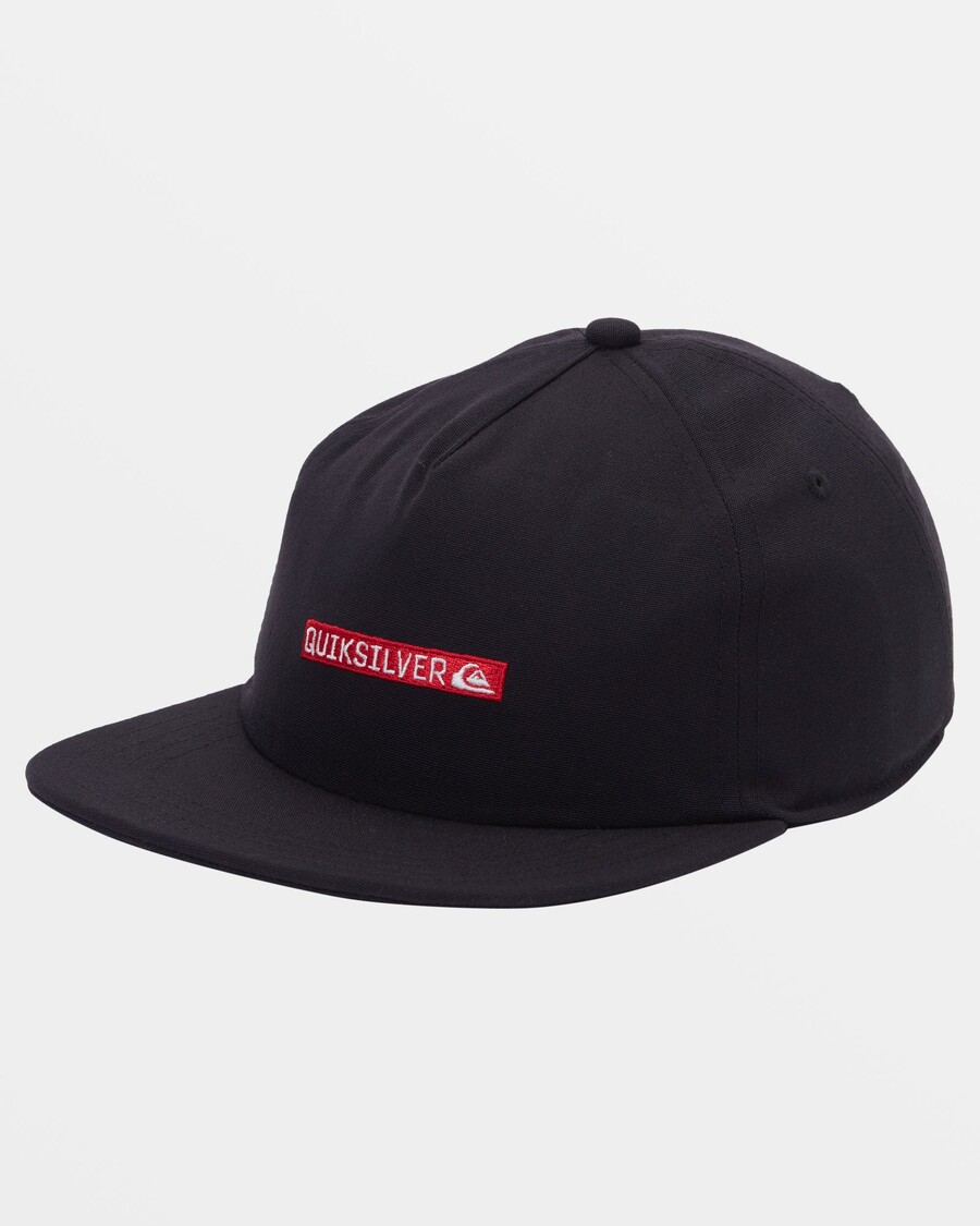 Quik Silver DNA Clicked Snapback Hat - Black