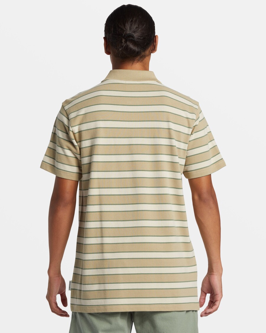 Quiksilver Dna Polo Crew Neck Top - Dna Polo Twill