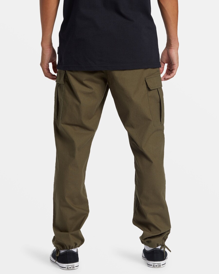 Quik Silver DNA Beach Cargo Pants - Grape Leaf