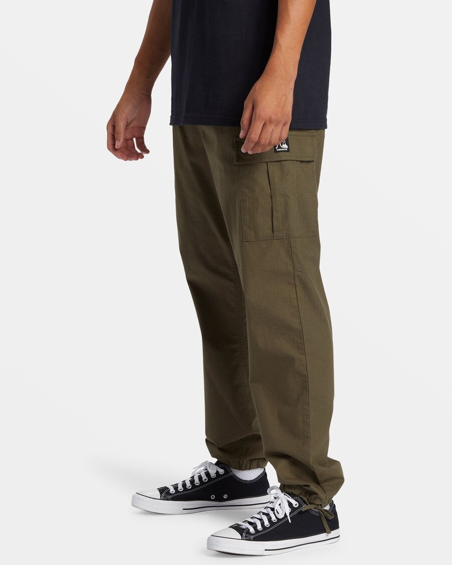 Quik Silver DNA Beach Cargo Pants - Grape Leaf