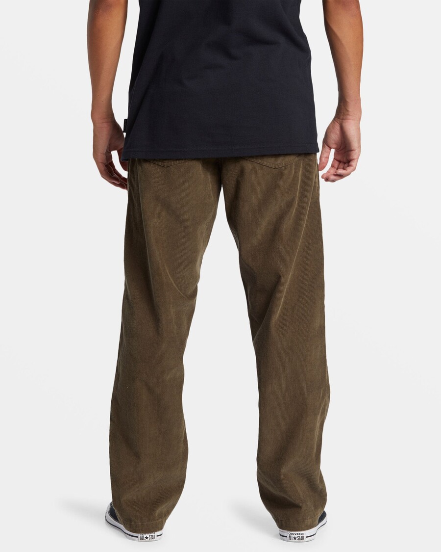 Quik Silver DNA Beach Corduroy Pants - Canteen