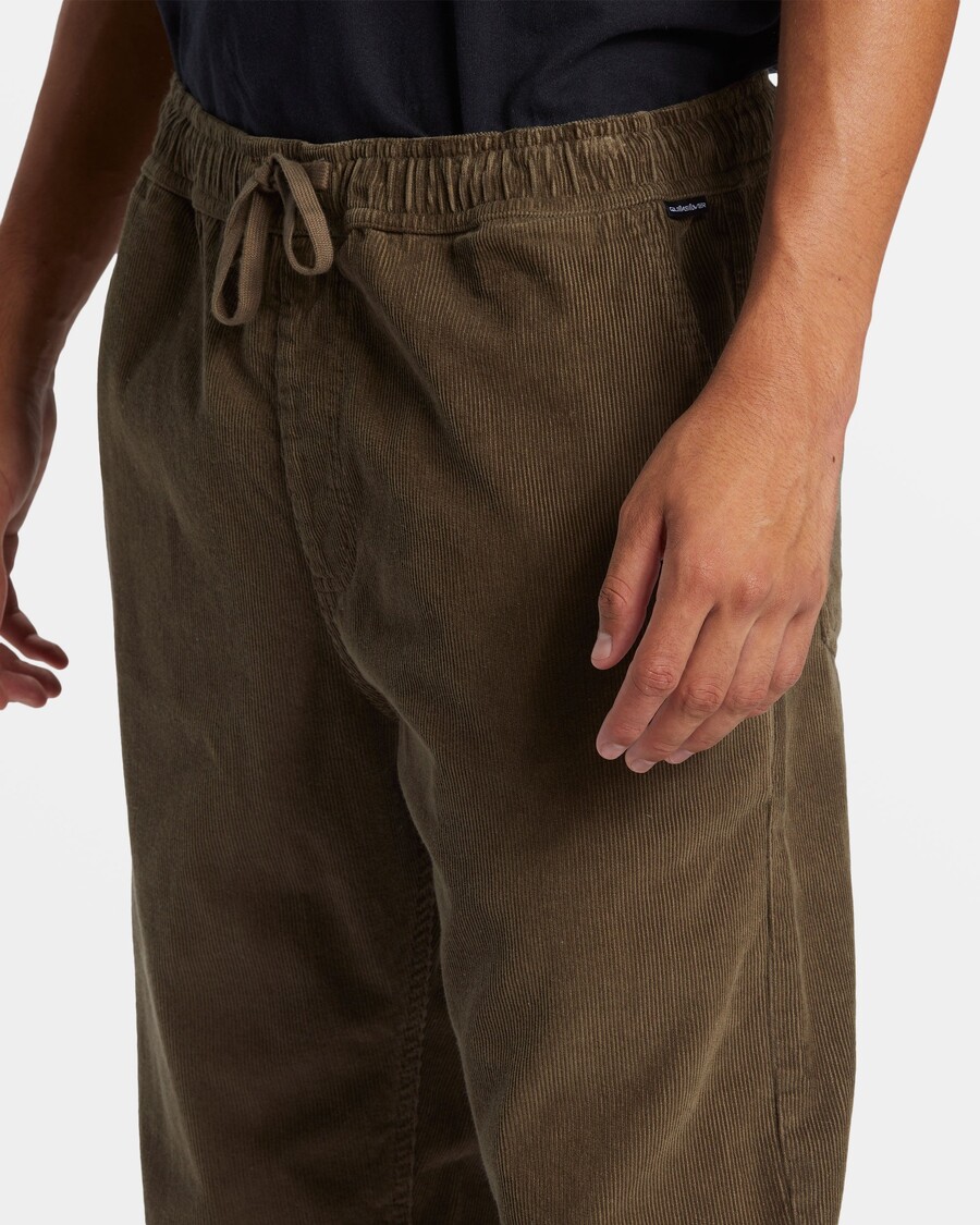 Quik Silver DNA Beach Corduroy Pants - Canteen
