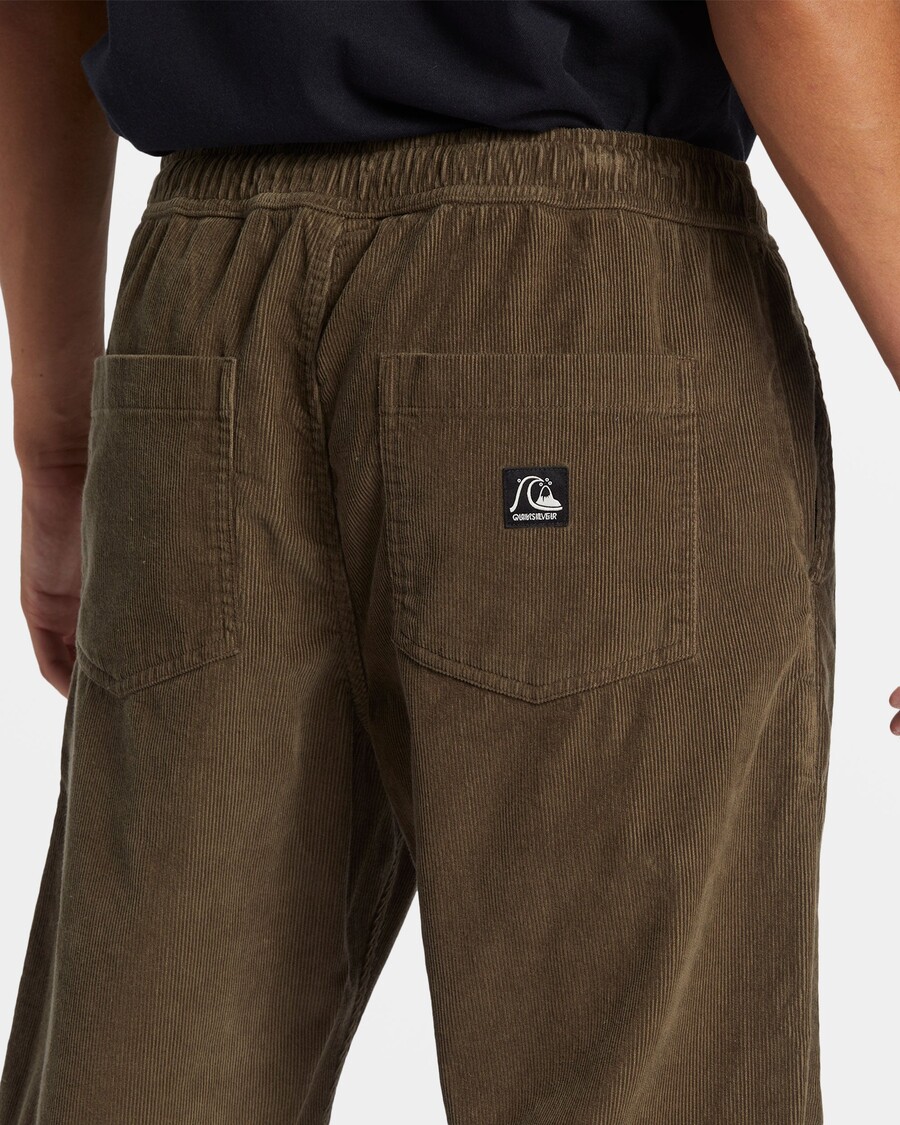 Quik Silver DNA Beach Corduroy Pants - Canteen