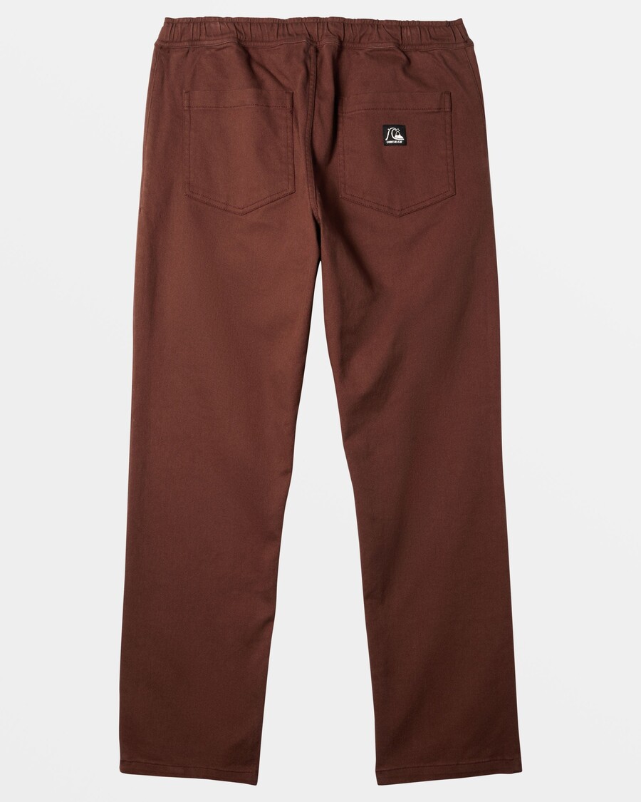 Quiksilver Dna Strandbroek Met Elastische Taille - Bruine Steen