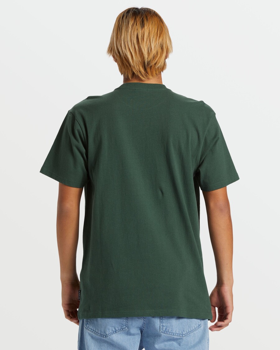 Quik Silver Rushed Logo Dna T-paita - Metsä