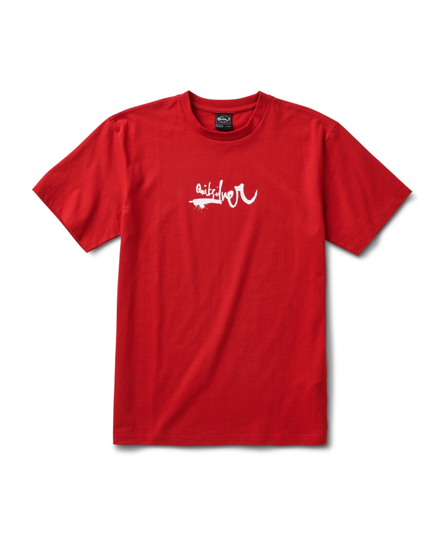 Quik Silver DNA Impaired Logo T-Shirt - Salsa