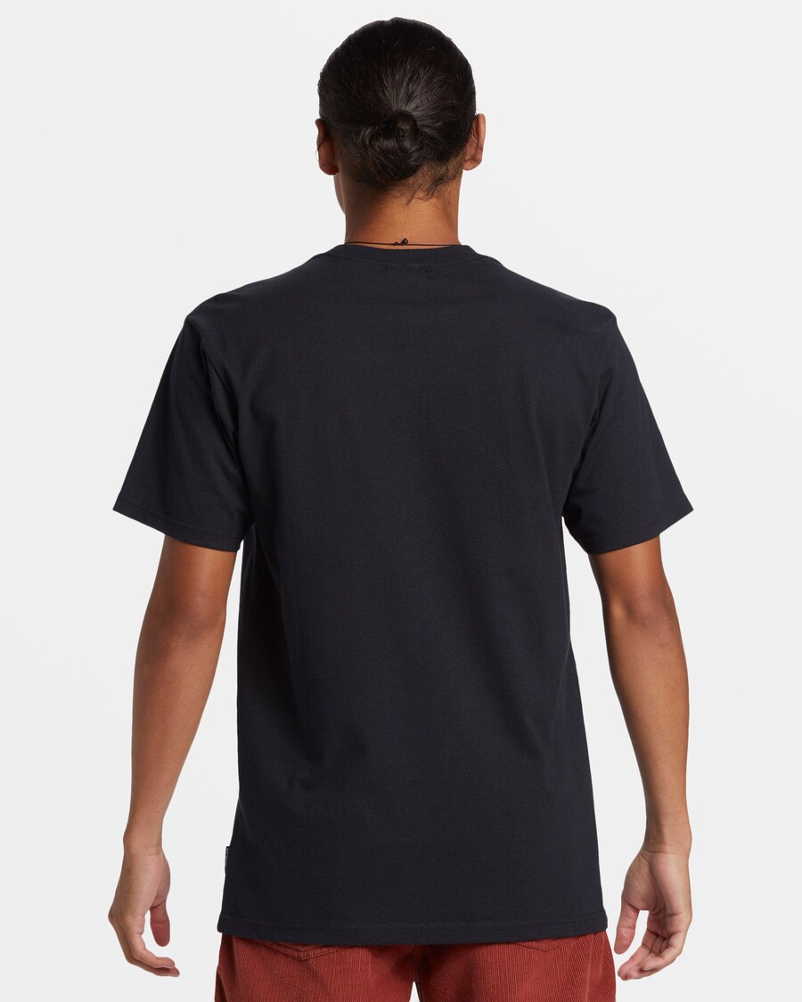 Quik Silver Thorn Logo DNA T-Shirt - Black