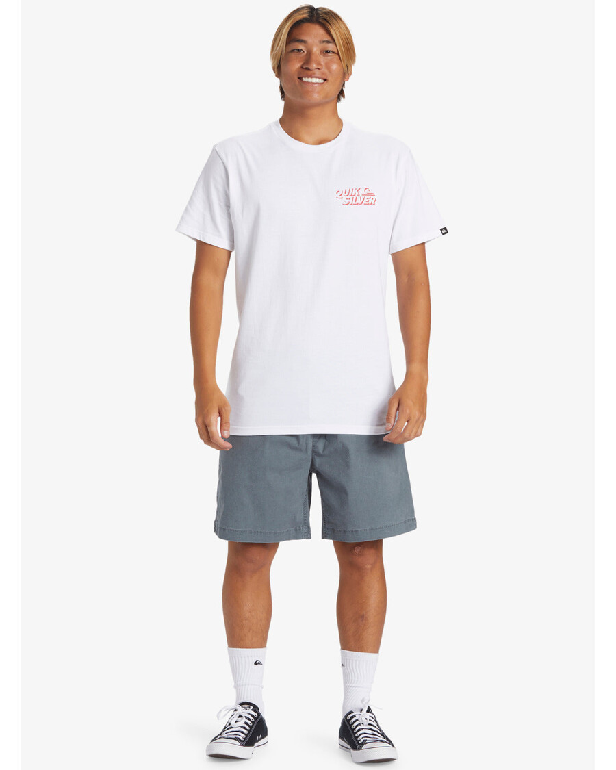 Quik Hopea Shadow Knock T-paita - Valkoinen