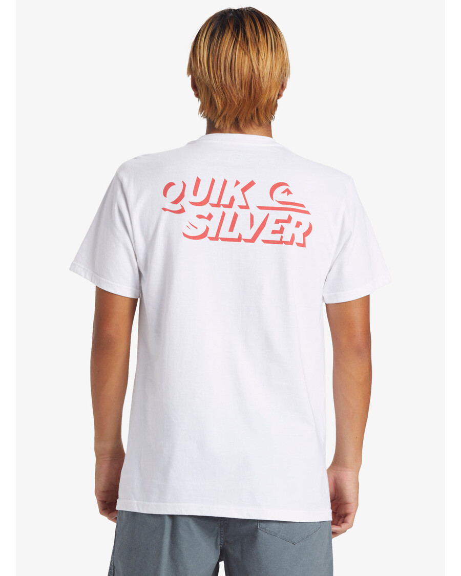 Quik Hopea Shadow Knock T-paita - Valkoinen