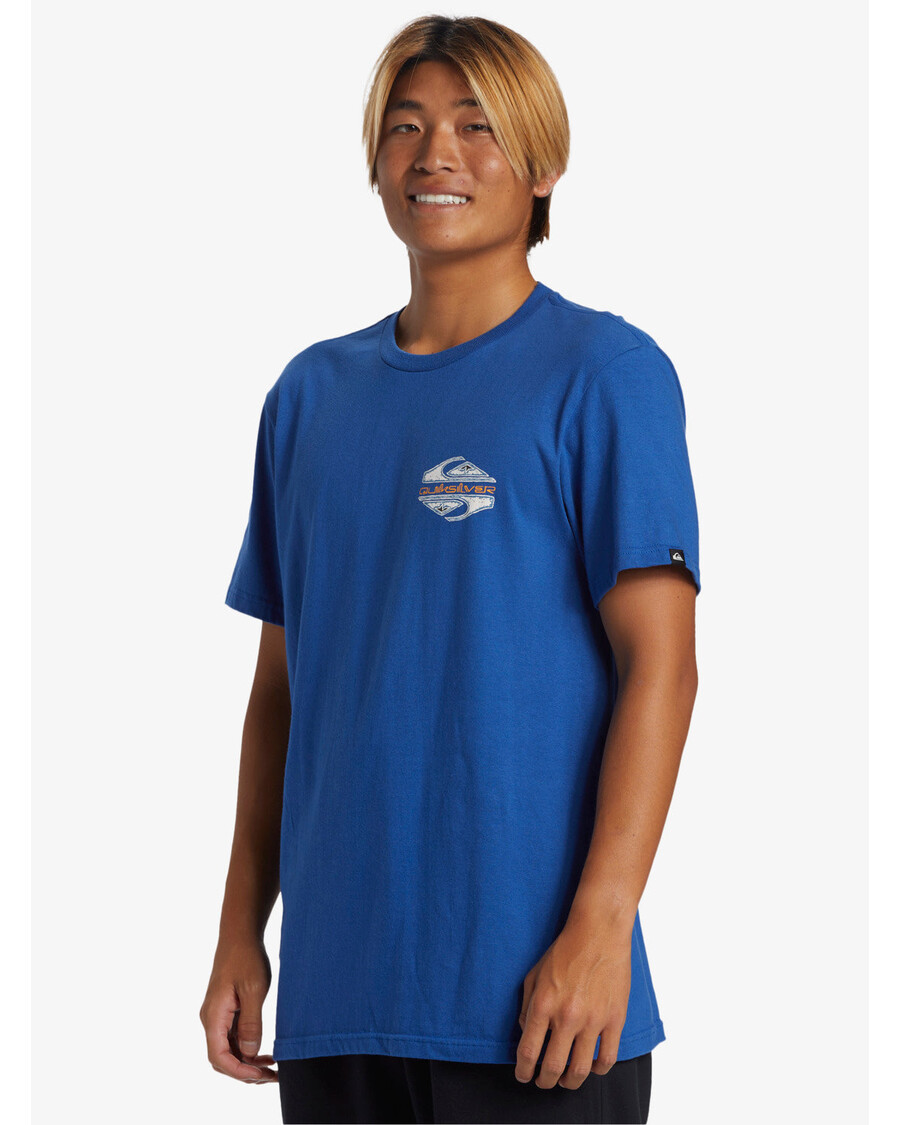 Quik Silver Diamond T-Shirt - Monaco Blue