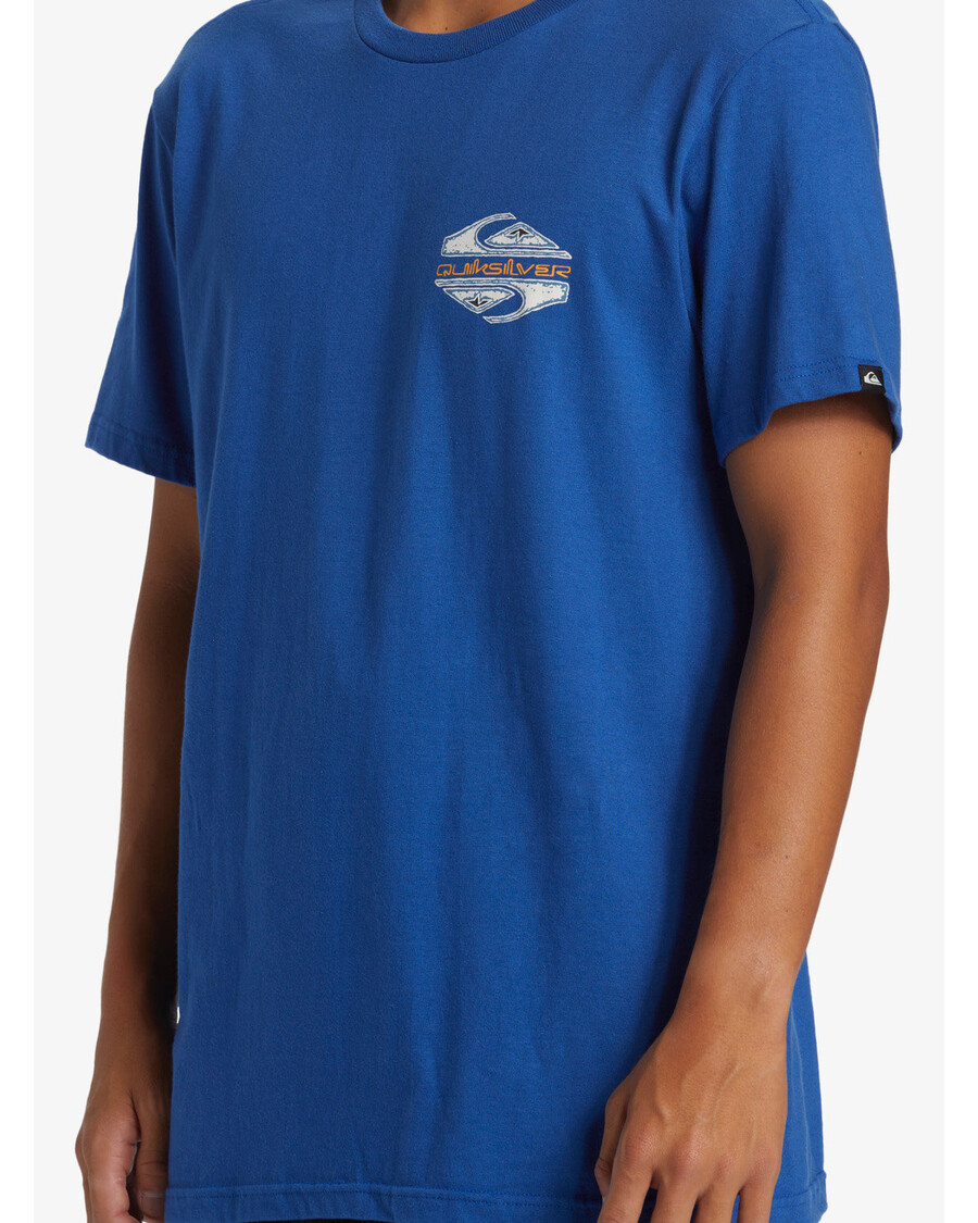 Quik Silver Diamond T-Shirt - Monaco Blue