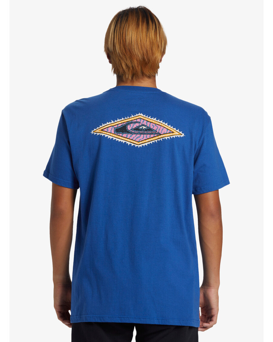 Quik Silver Diamond T-Shirt - Monaco Blue