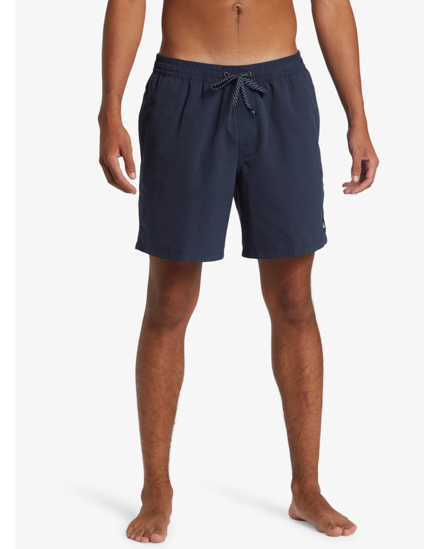 Quik Silver Everyday Solid 17" Swim Trunks - Dark Navy