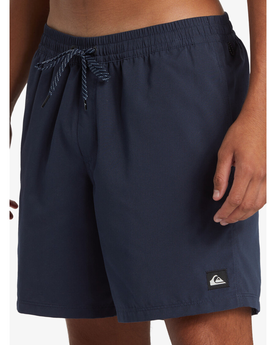 Quik Silver Everyday Solid 17" Swim Trunks - Dark Navy