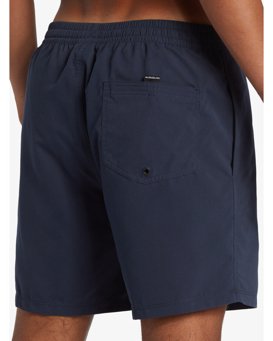 Quik Silver Everyday Solid 17" Swim Trunks - Dark Navy