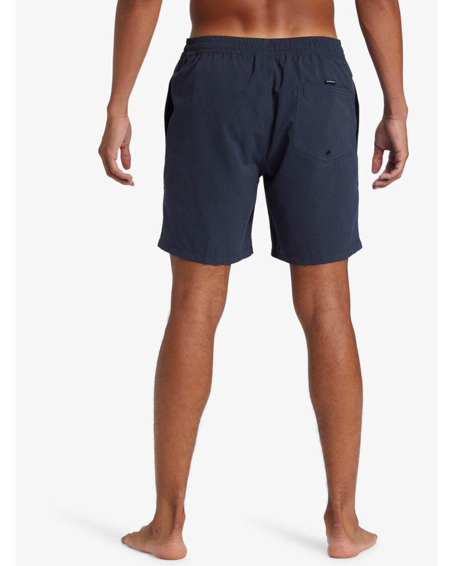 Quik Silver Everyday Solid 17" Swim Trunks - Dark Navy