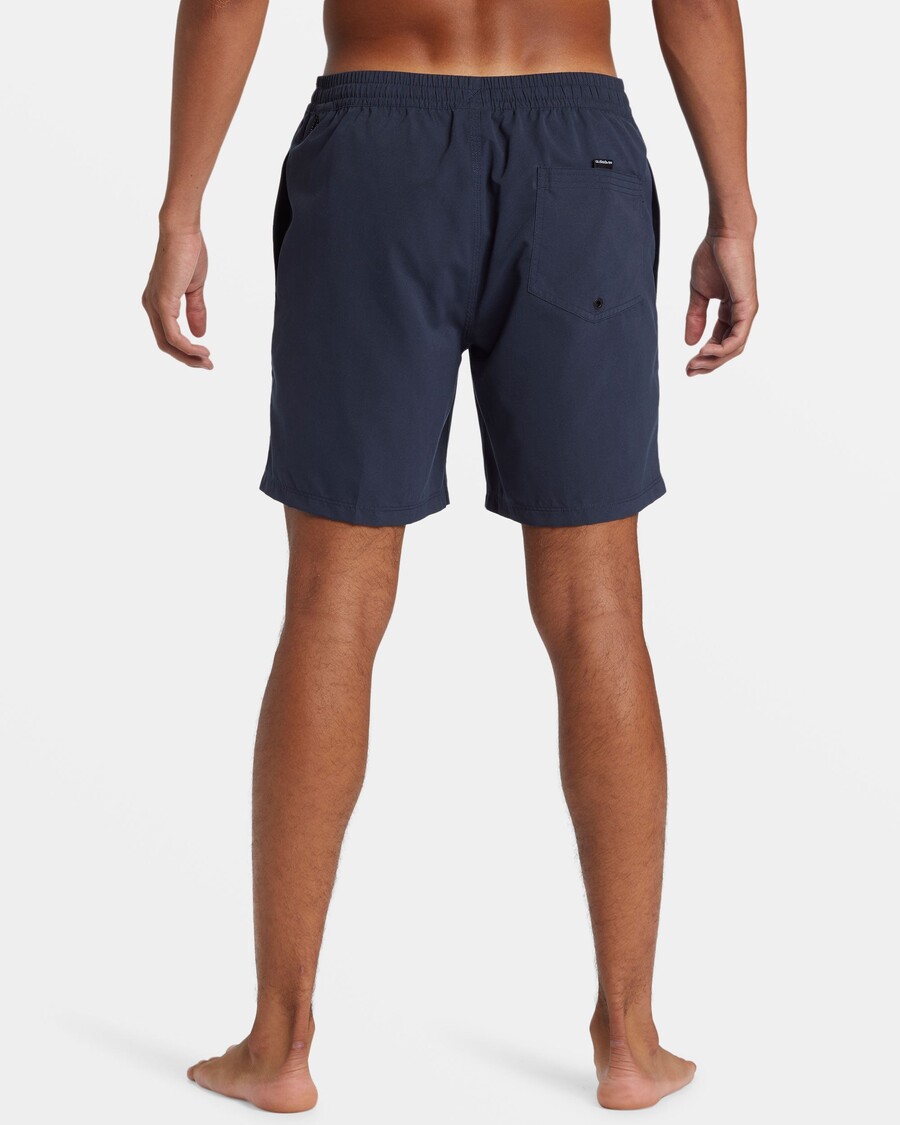 Quik Silver Everyday Solid 17" Swim Trunks - Dark Navy