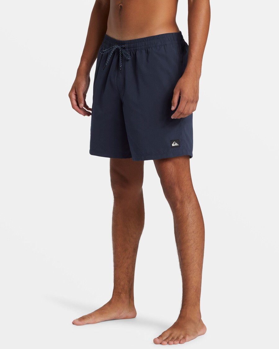 Quik Silver Everyday Solid 17" Swim Trunks - Dark Navy