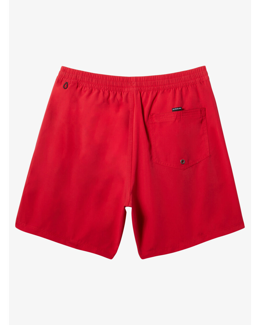 куиксилвер свакодневне чврсте купаће гаће од 17" - црвене боје високог ризика