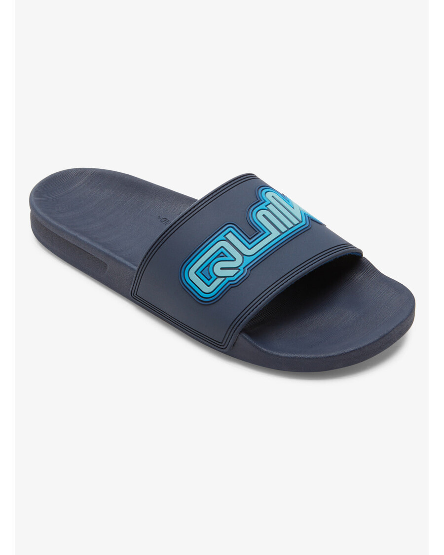 Sandali Quiksilver Rivi Wordmark Slide Ii - Modri 1