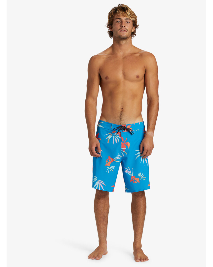 Quiksilver Surfsilk Straight Leg 19" Boardshorts - švédská Modrá