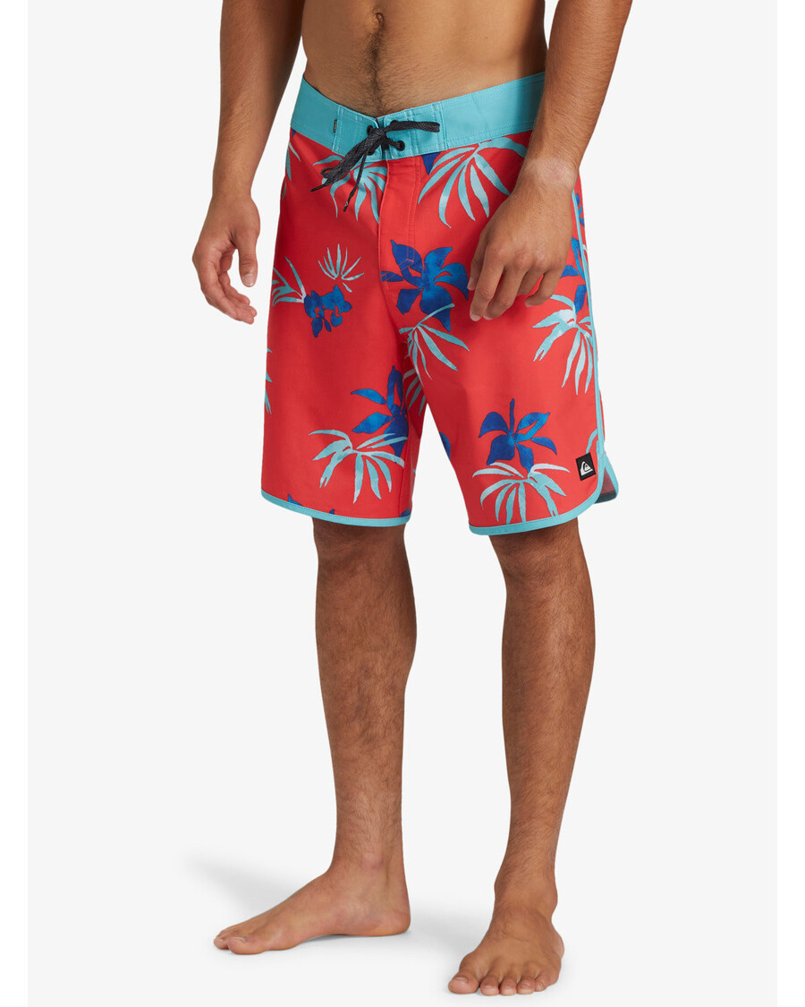 Quiksilver Surfsilk Scallop 19" Boardshort - Cayennepeper