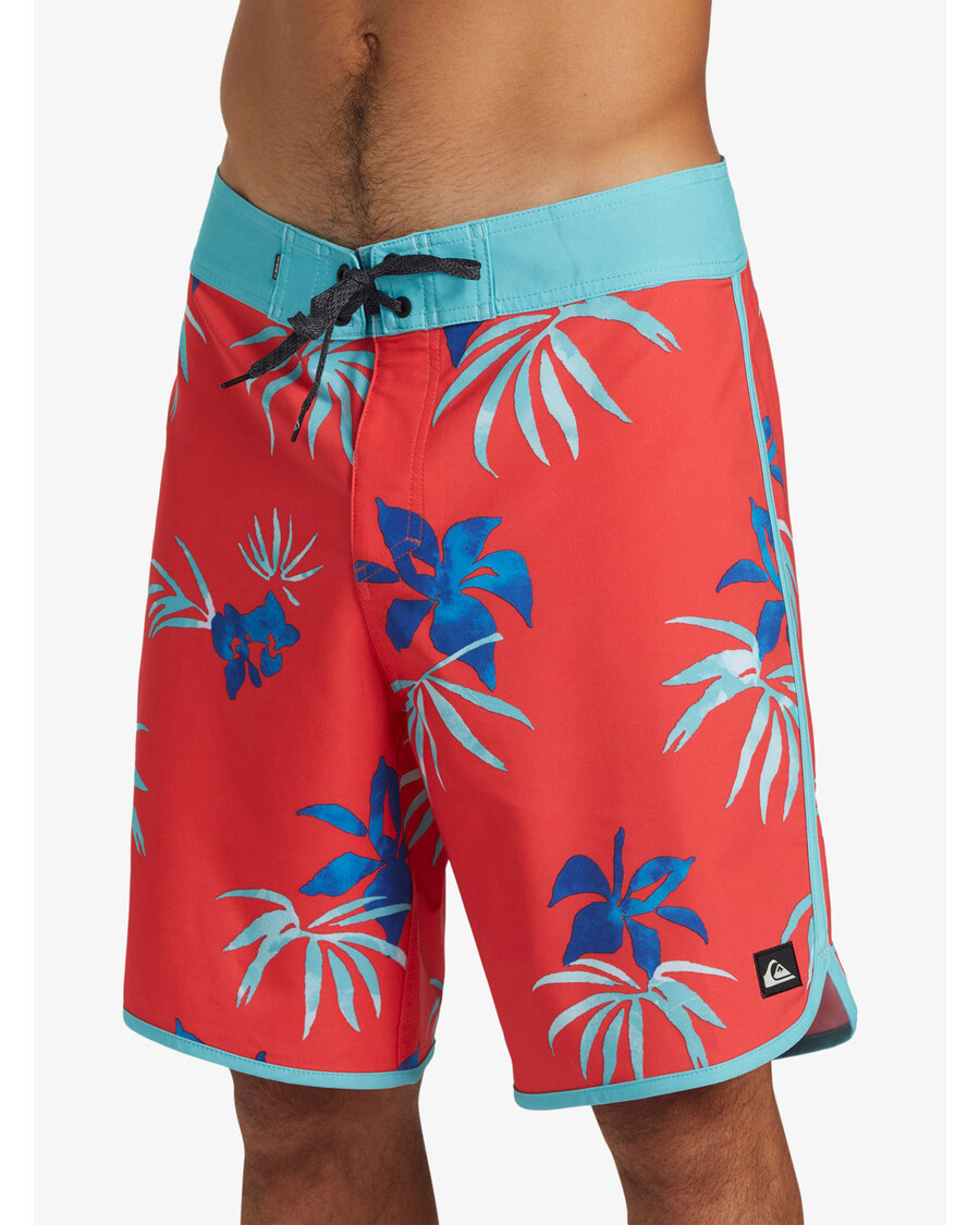 Quiksilver Surfsilk Scallop 19" Boardshort - Cayennepeper