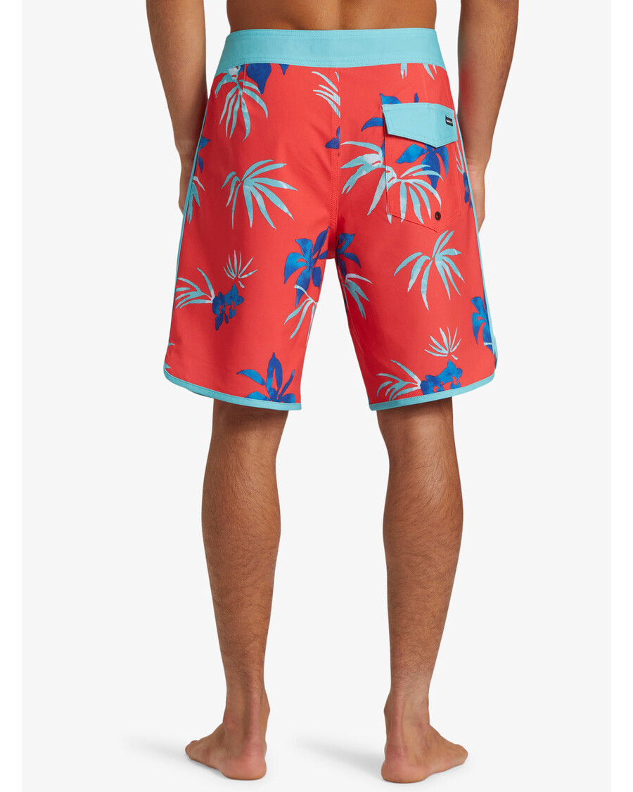 Quiksilver Surfsilk Scallop 19" Boardshort - Cayennepeper