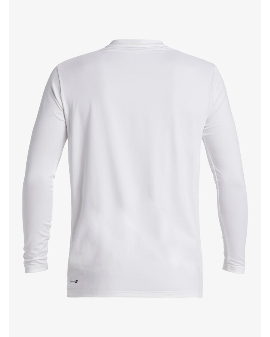 T-shirt Da Surf A Maniche Lunghe Per Tutti I Giorni Di Quiksilver - Bianca/nera