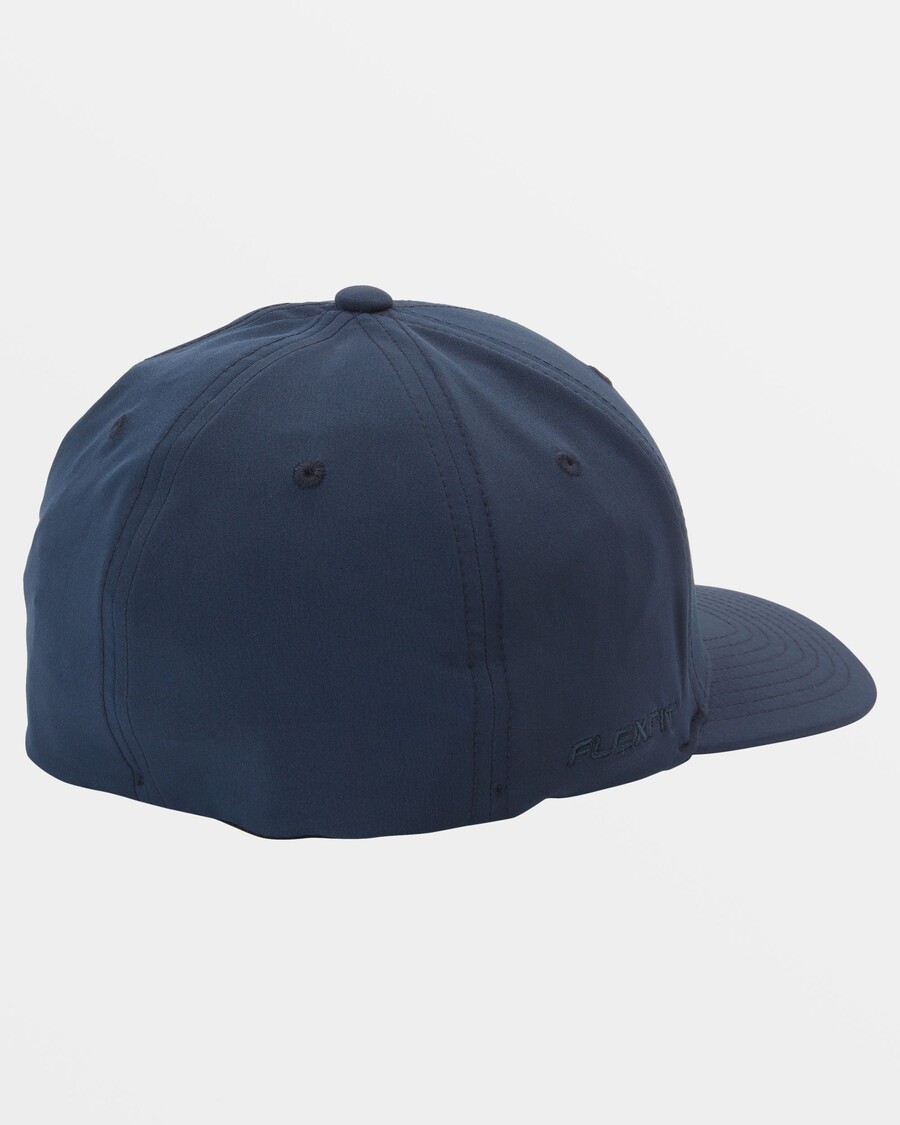 Quik Silver Amped Up Flexifit Hat - Navy Blazer