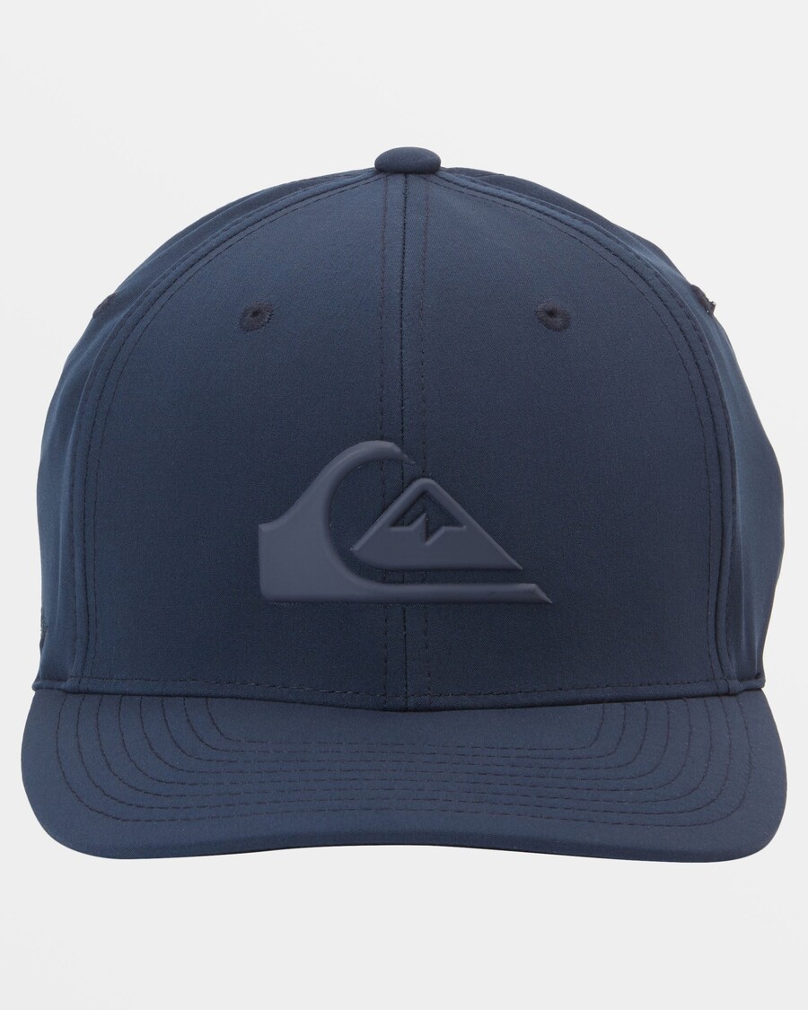 Quik Silver Amped Up Flexifit Hat - Navy Blazer