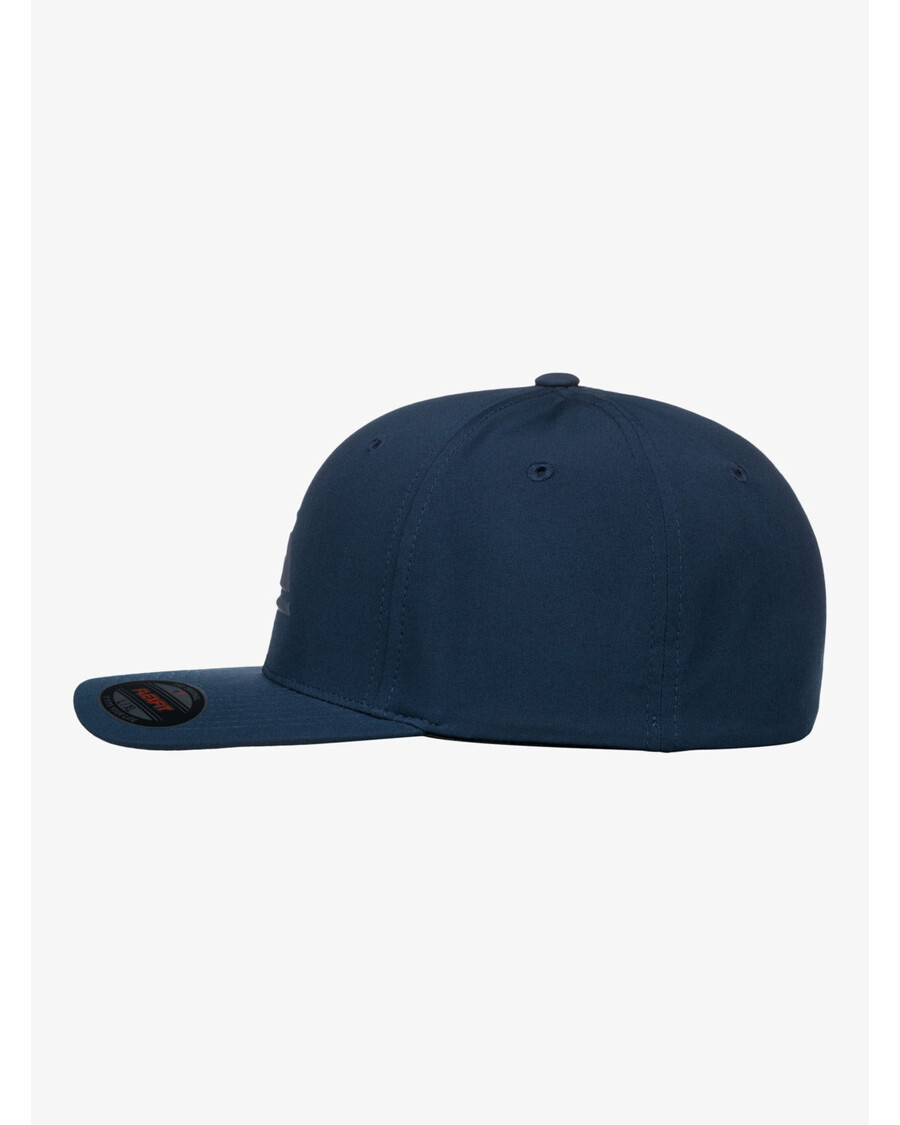 Quik Silver Amped Up Flexifit Hat - Navy Blazer
