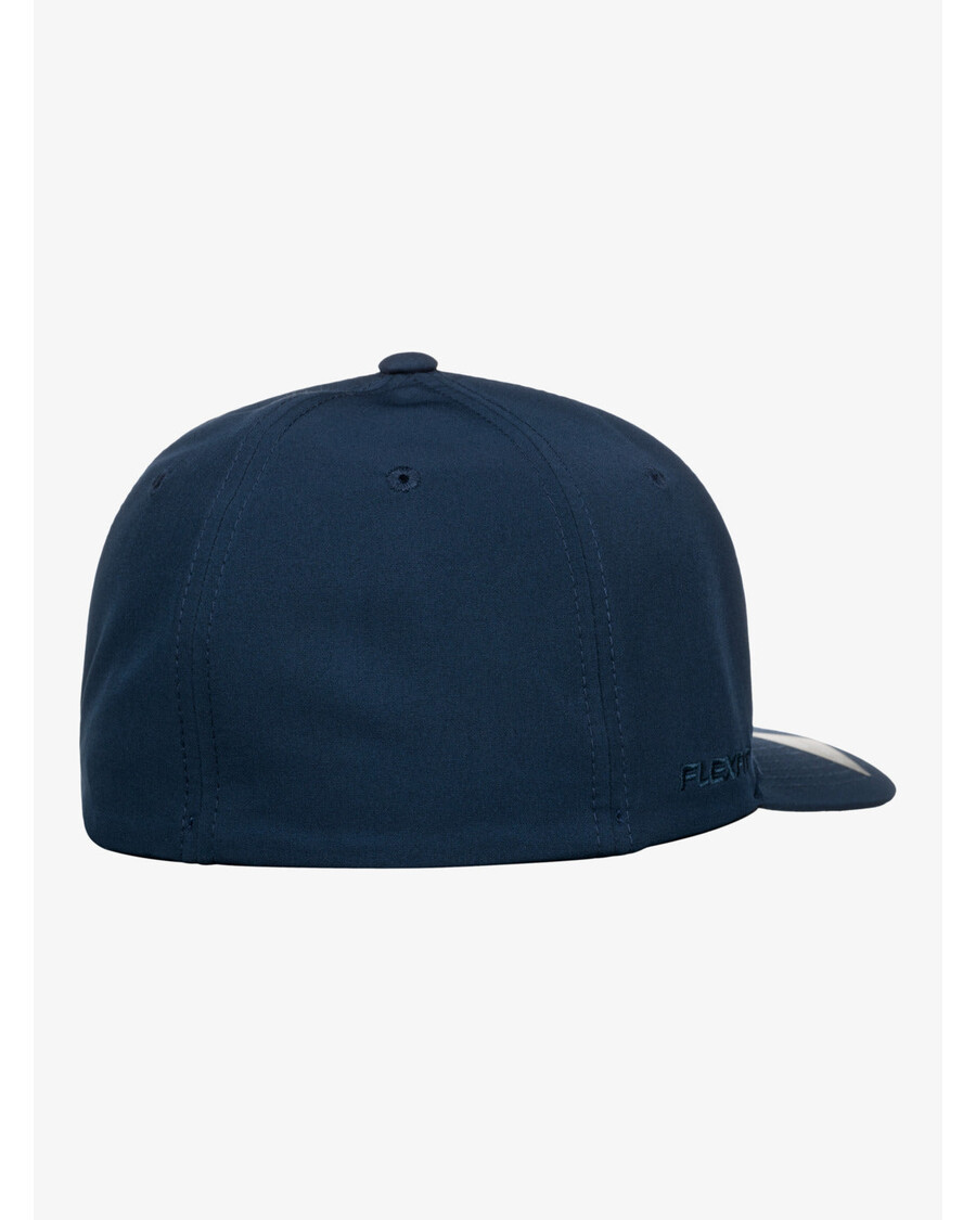 Quik Silver Amped Up Flexifit Hat - Navy Blazer
