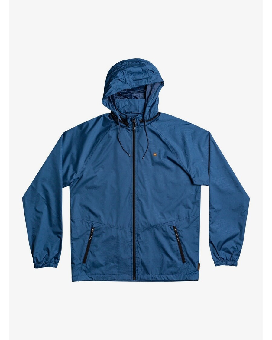 „quik“ Sidabro Spalvos „waterman Shell“ Smūgiams Atsparus Vandeniui Lengvas Mini „ripstop“ Vėjo Megztinis - Mėlynas